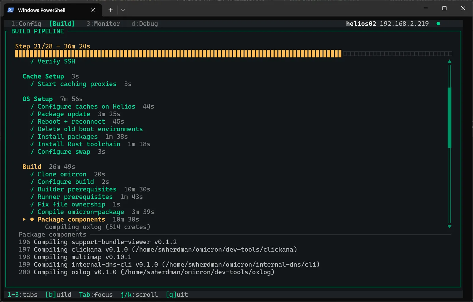 whoah - We have Oxide at home